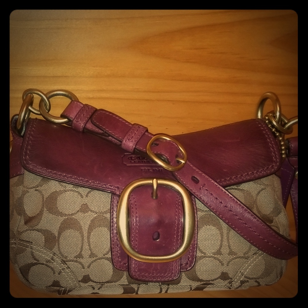 Coach Signature Shoulder Bag